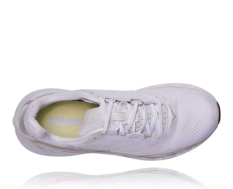 Hoka Australia One One Elevon 2 - Mens Running Shoes White - UQYVD-8073